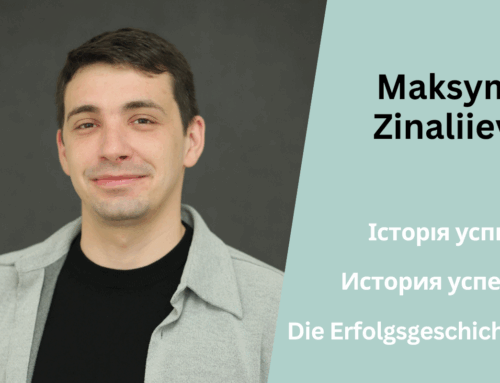 Der Weg vom Ehrenamt zur Jugendarbeit. Die Erfolgsgeschichte von Maksym Zinaliiev